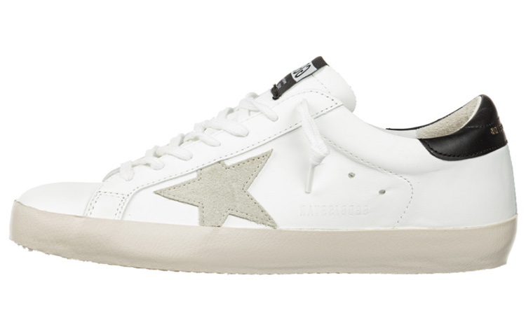 Golden Goose Super-Star 'White Grey Distressed'