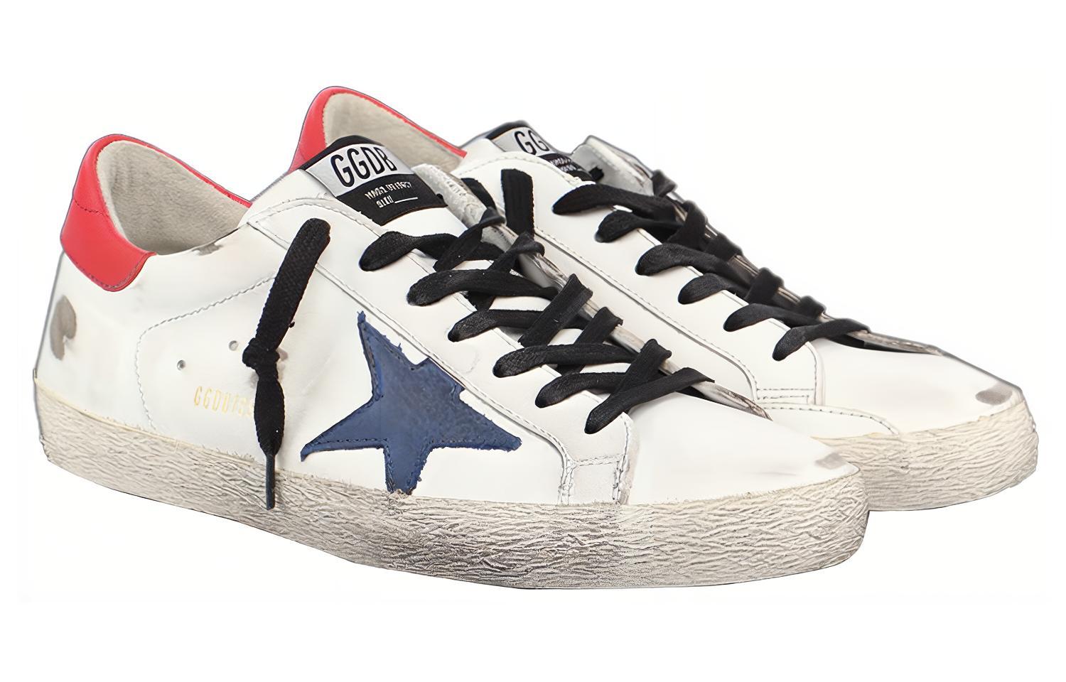 Lookbook Golden Goose Super Star 'Putih Merah Kasar' GMF00101.F000348.10281