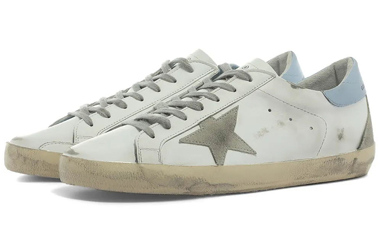 Golden Goose Super Star White Ice Powder Blue 圖 3