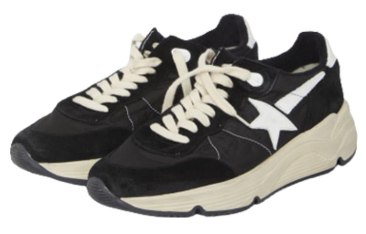 Shop 金星鹅超级星'黑色做旧' GMF00272.F004756.80203