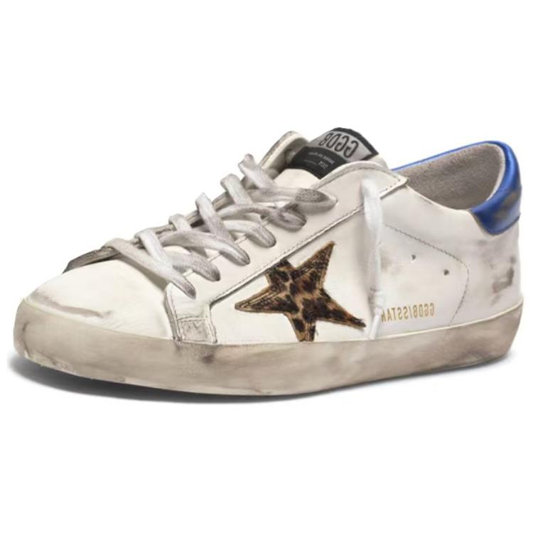 Golden Goose Superstar 'Blue Leopard Distressed' 圖 3