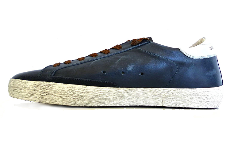 Golden Goose Superstar 'Dark Blue White Tail'