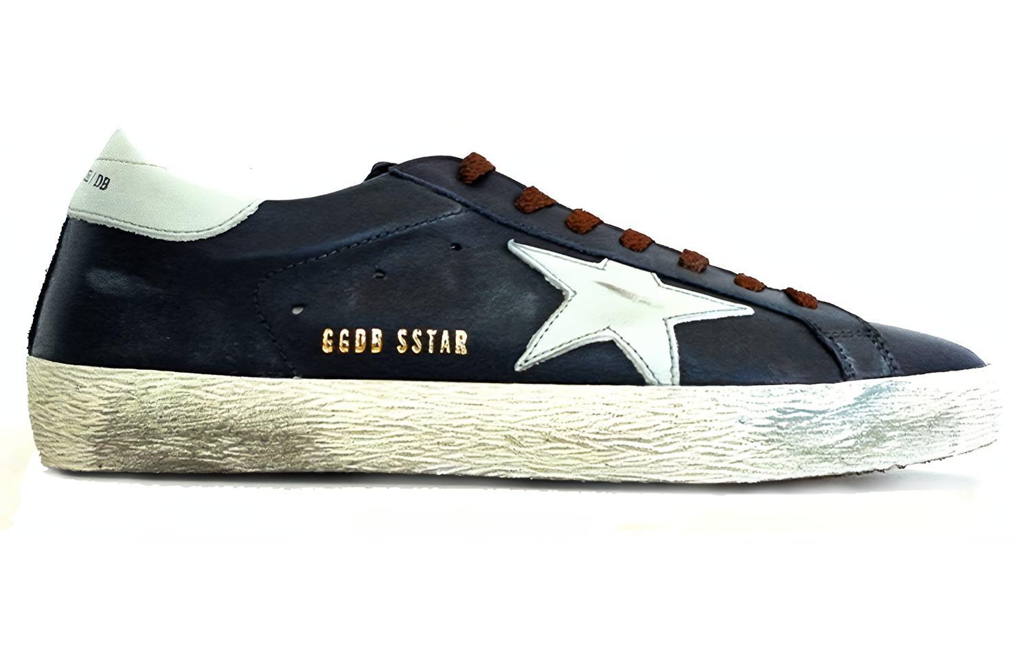 Golden Goose Superstar 'Dark Blue White Tail' 圖 2