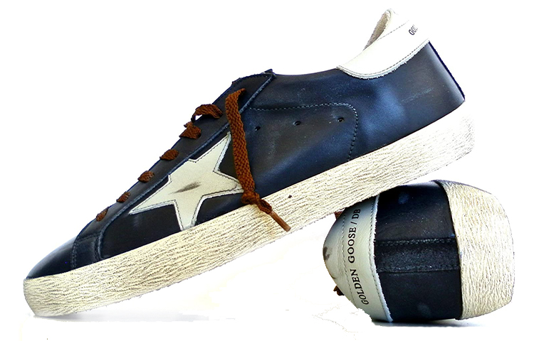 Golden Goose Superstar 'Dark Blue White Tail' 圖 3