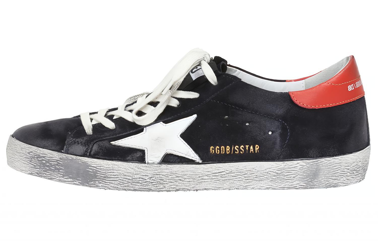 Buy Golden Goose Superstar 'Distressed Black Star' G32MS590.E99