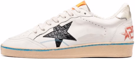 Golden Goose Superstar 'Distressed Black White' GMF00117.F004762.82373 Golden Goose Superstar 'Distressed Black White' GMF00117.F004762.82373