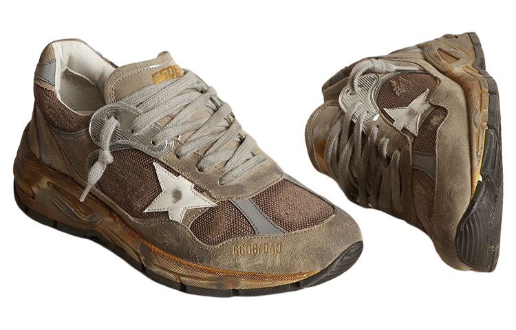 Golden Goose Superstar 'Distressed Grey Brown' 圖 3