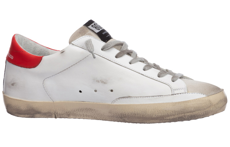 Golden Goose Superstar 'Distressed White Blue Red' 圖 2