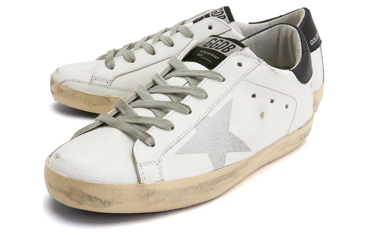 Golden Goose Superstar 'Distressed White Grey with Black Heel' 圖 3