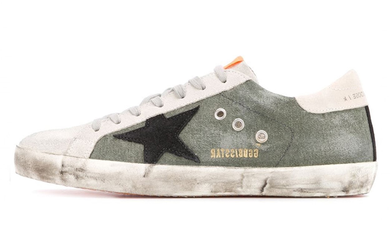 Golden Goose Superstar 'Green Black'