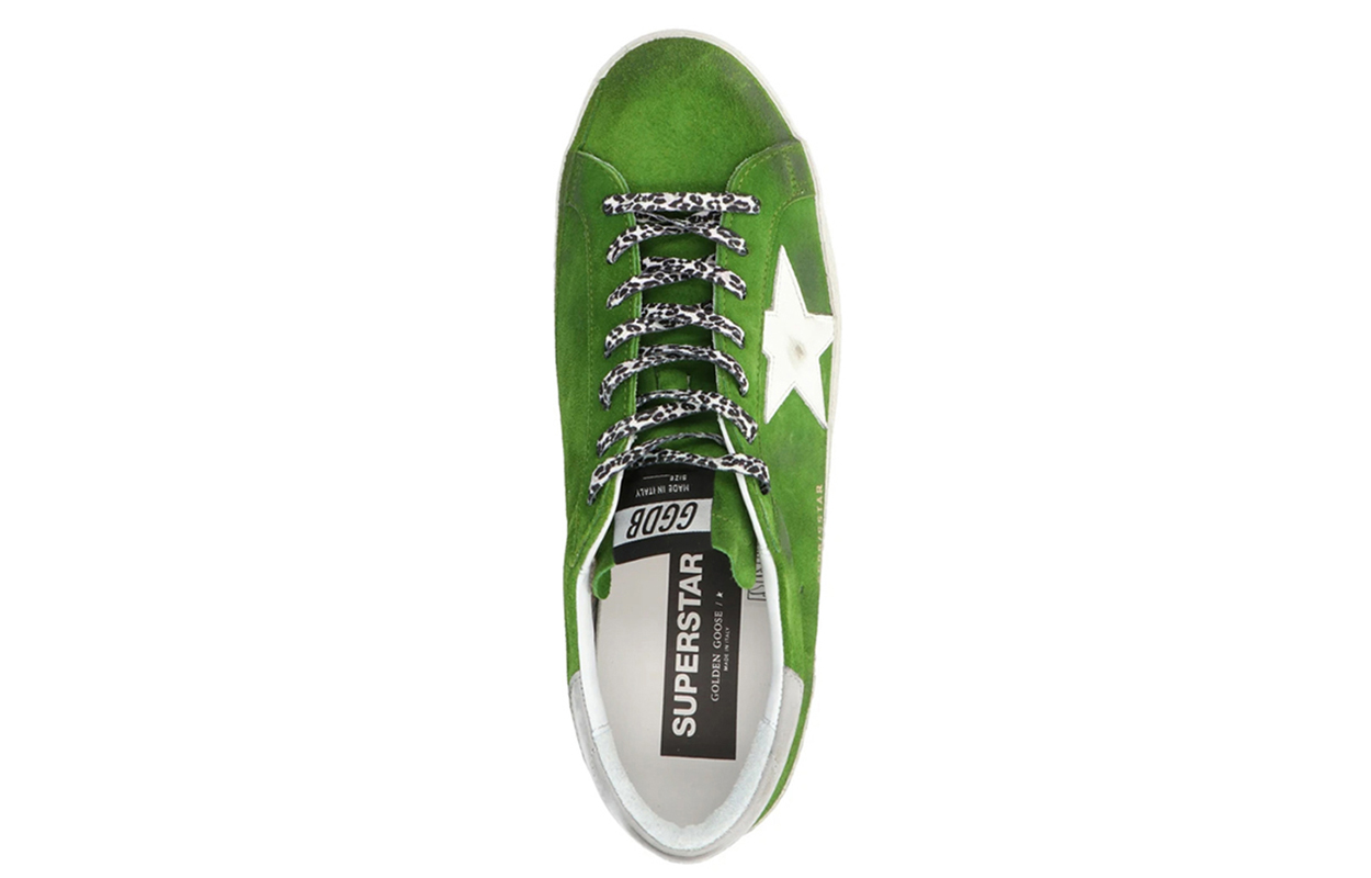 Golden Goose Superstar 'Green Distressed' 圖 4