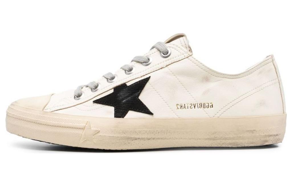 Golden Goose Superstar 'Ivory Distressed Star' GMF00129.F003996.11360