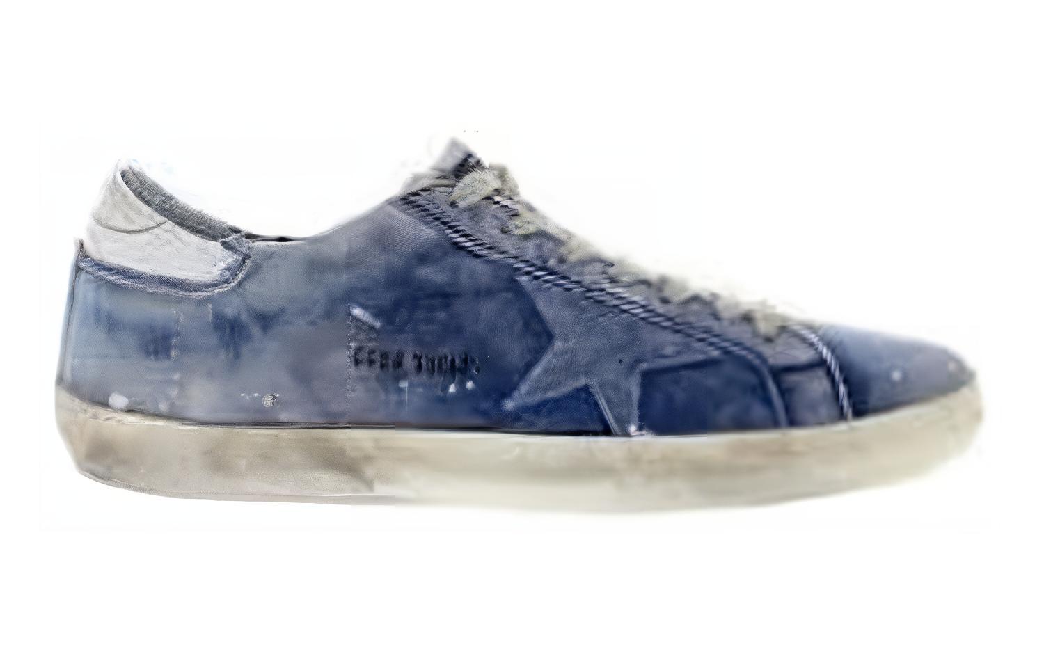 Order ゴールデングース Superstar ライトブルー (ダメージ加工) G30MS590.A97