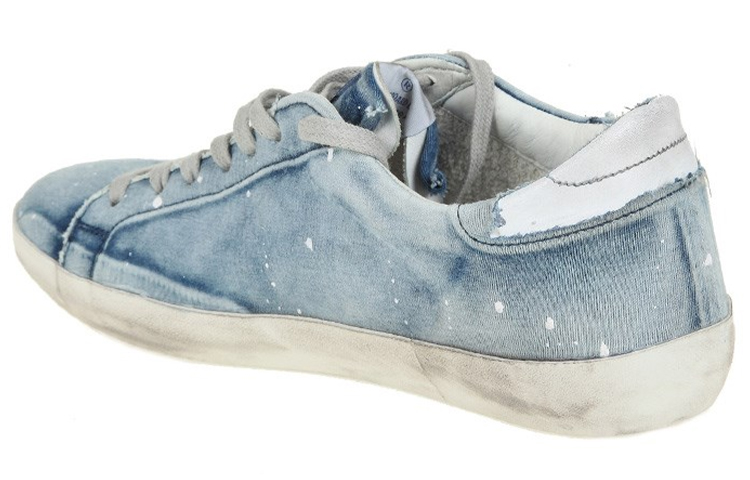 Shop ゴールデングース Superstar ライトブルー (ダメージ加工) G30MS590.A97