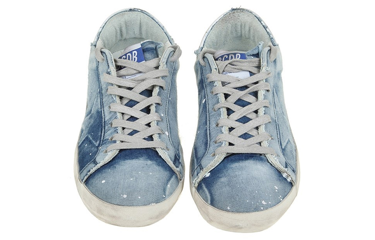 Purchase ゴールデングース Superstar ライトブルー (ダメージ加工) G30MS590.A97