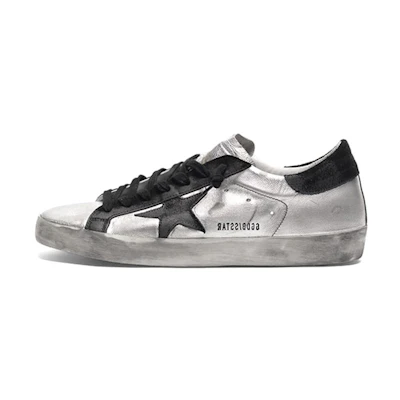 Golden Goose Superstar 'Silver Black'