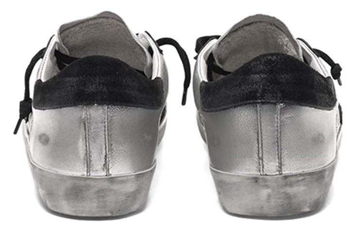 Golden Goose Superstar 'Silver Black' 圖 4