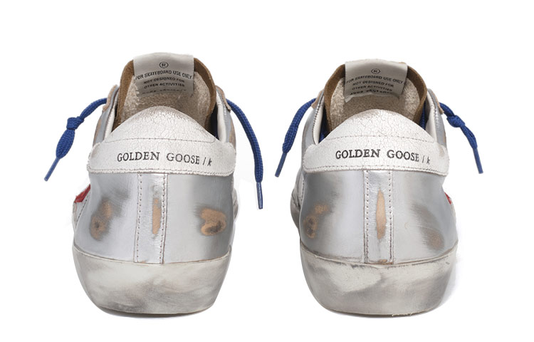 Golden Goose Superstar 'Silver Red' 圖 4