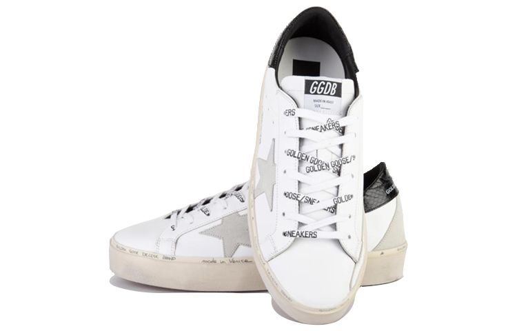 Golden Goose Superstar 'White Black Tail Distressed' 圖 5