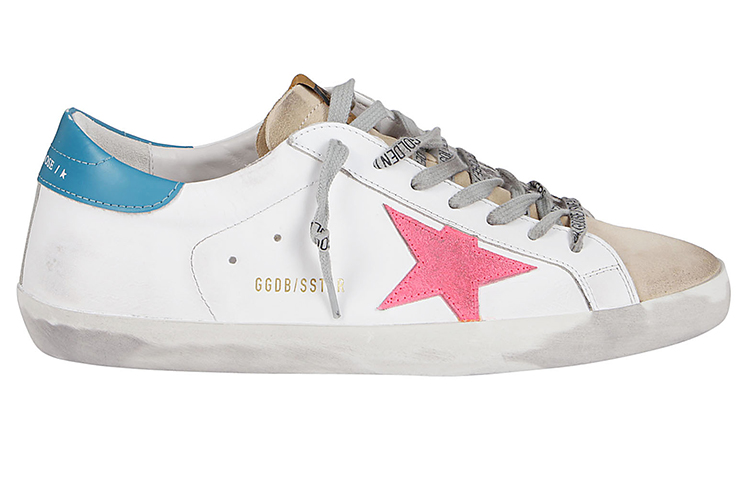 Golden Goose Superstar 'White Blue Pink Distressed' 圖 2