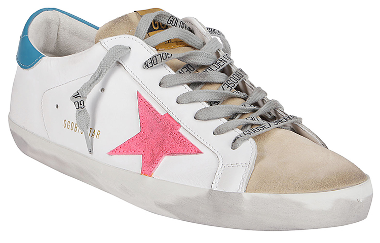 Golden Goose Superstar 'White Blue Pink Distressed' 圖 3