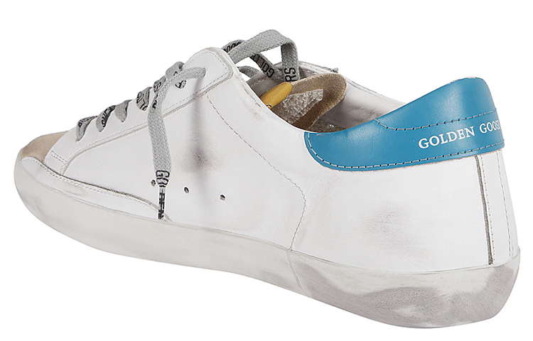 Golden Goose Superstar 'White Blue Pink Distressed' 圖 4