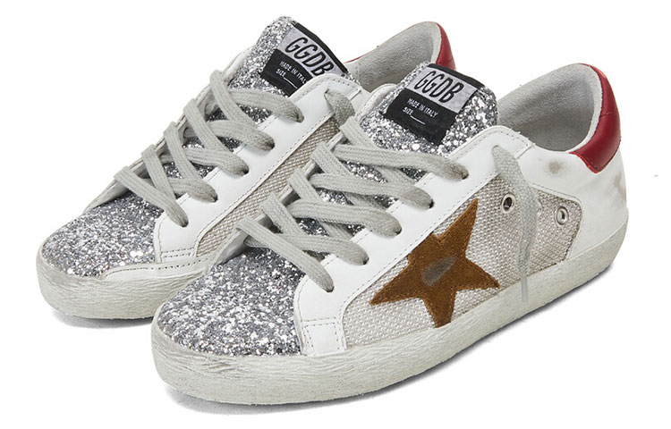 Golden Goose Superstar 'White Glitter Distressed' 圖 2
