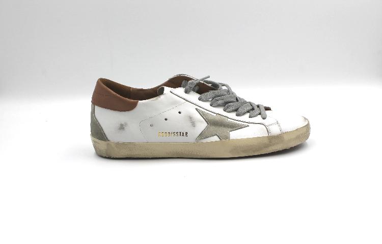 Golden Goose Superstar 'White/Ice/Brown'