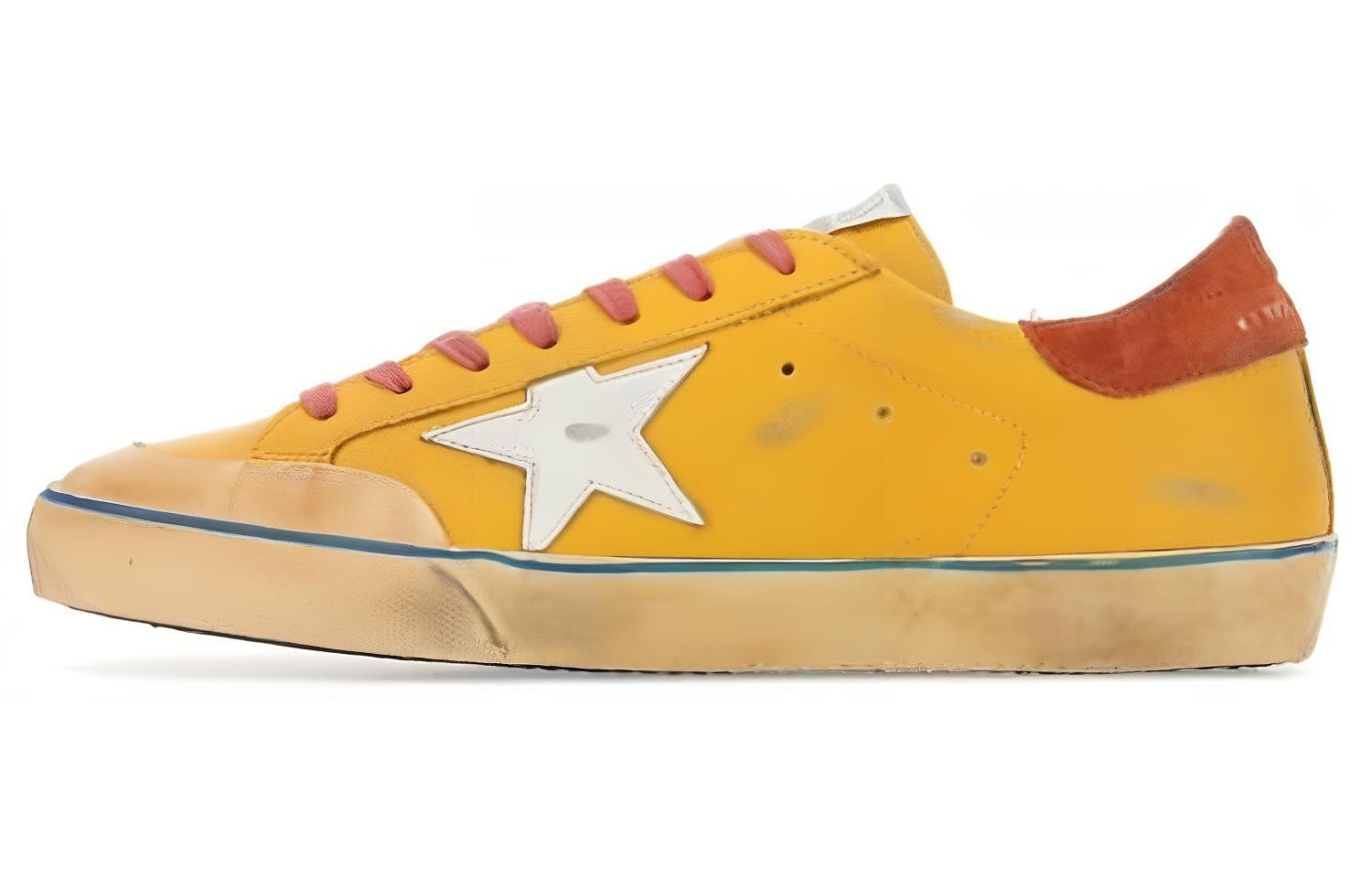 Golden Goose Superstar 'Yellow Leather Low-Top'