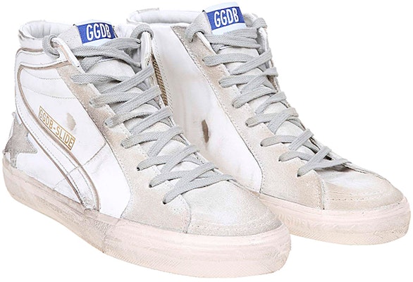 Golden Goose Superstar High Top 'Distressed White' GMF00115.F000324.10276 Lookbook Golden Goose Superstar High Top 'Distressed White' GMF00115.F000324.10276