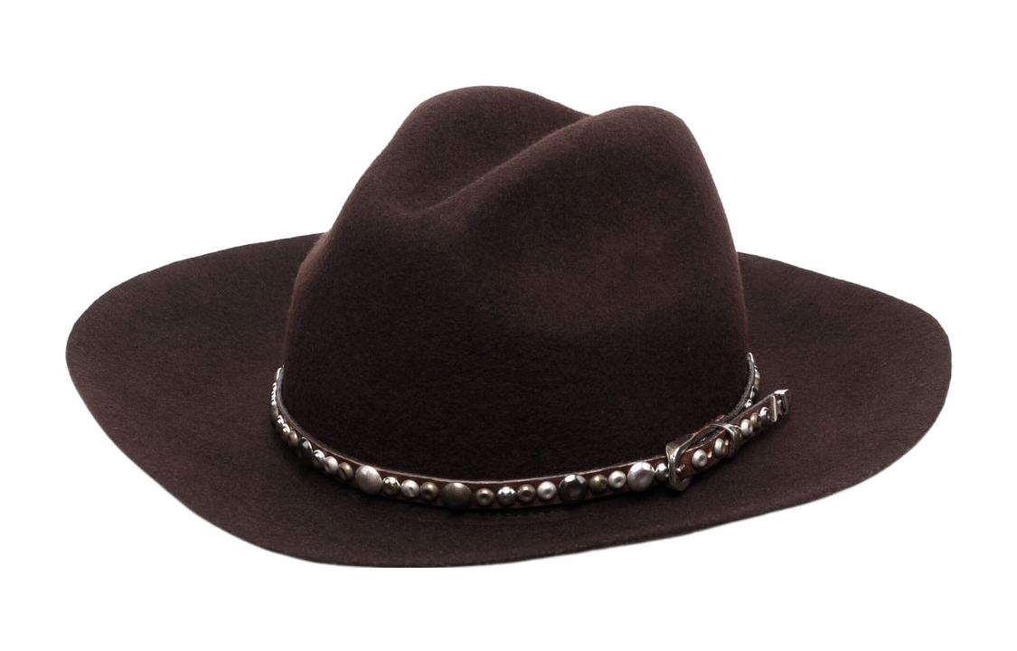 Lookbook Golden Goose Unisex Wool Hat Brown GUP01079P00067655429