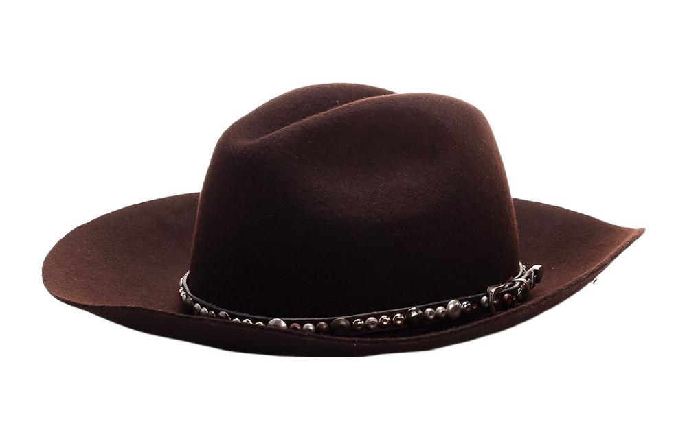 Shop Golden Goose Unisex Wool Hat Brown GUP01079P00067655429