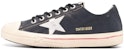 Golden Goose V-Star 'Kulit Anak Lembu Navy' GMF00129.F004630.50580