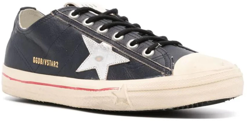 Golden Goose V-Star 'Navy Calfskin' GMF00129.F004630.50580 Lookbook Golden Goose V-Star 'Navy Calfskin' GMF00129.F004630.50580