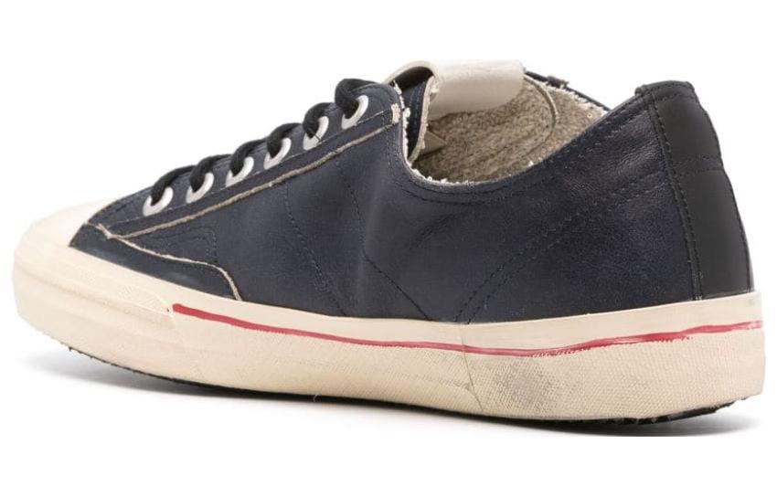 Shop Golden Goose V-Star 'Cuero Azul Marino' GMF00129.F004630.50580