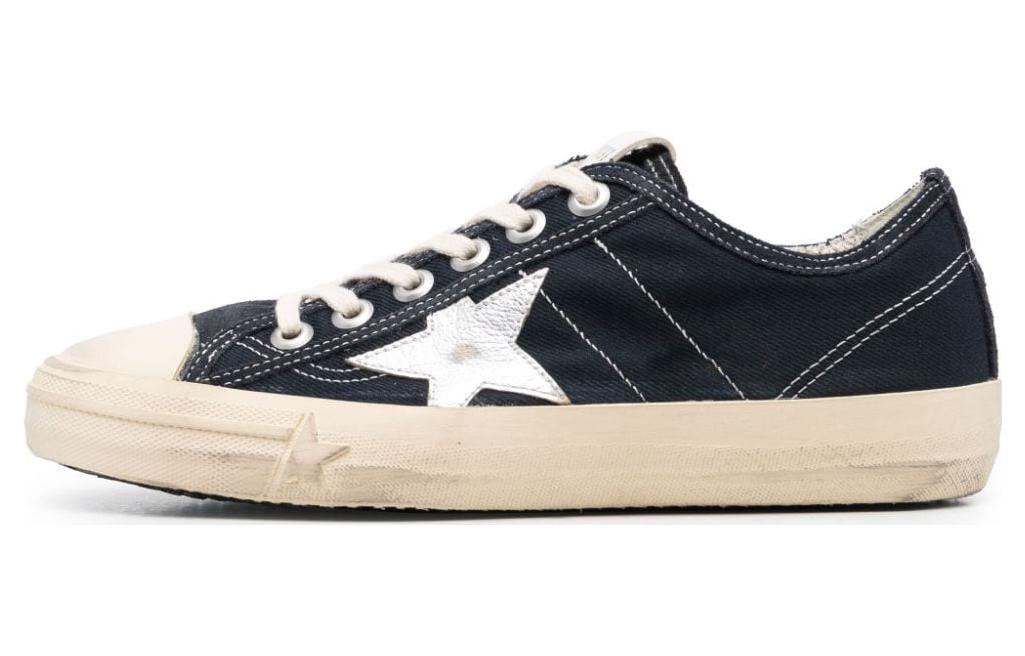 Golden Goose V-Star 'Navy Distressed' GMF00205.F004060.50750