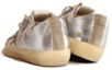Shop Golden Goose V-Star 'Bertumit Rendah Kulit Perak' GMF00129.F003091.70136