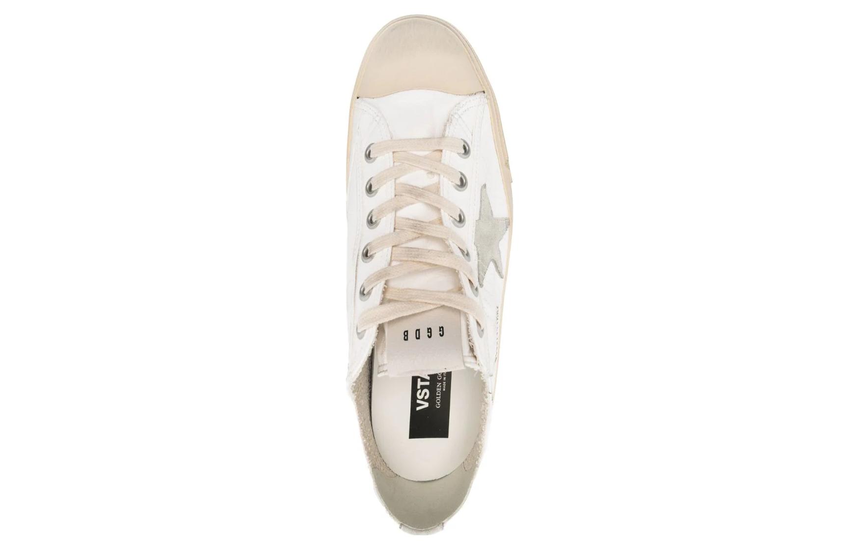 Lookbook Golden Goose V-Star 'Putih Kulit Sapi Rendah' GMF00129.F005028.10276