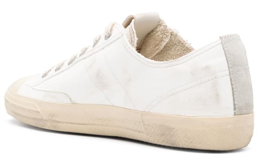 Shop Golden Goose V-Star 'Putih Kulit Sapi Rendah' GMF00129.F005028.10276