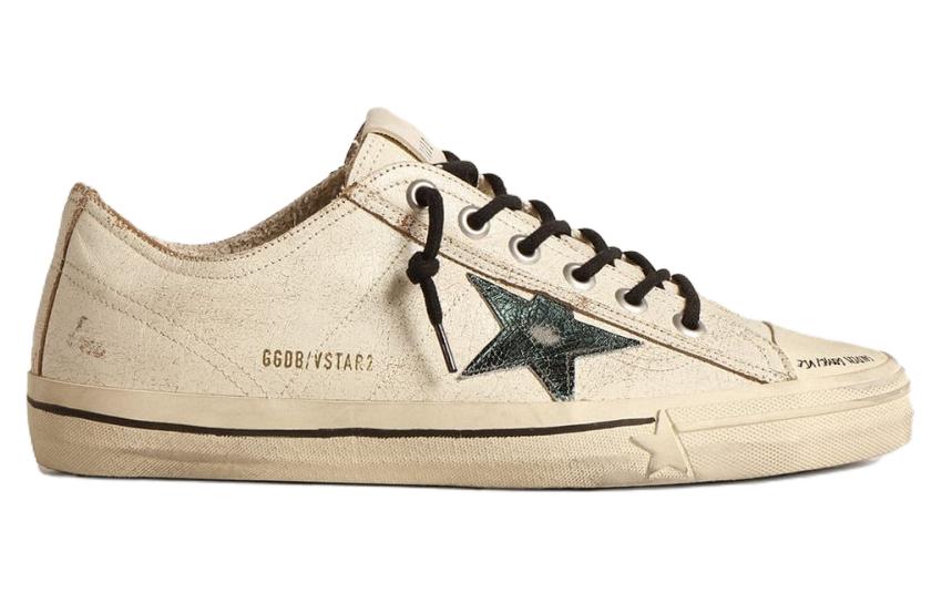 Order ゴールデングース Vスター 'ホワイトレザー' GMF00129.F004610.11527 GMF00129.F004610.11527