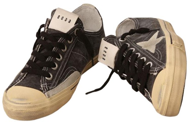 Golden Goose V-Star LTD 'Black Canvas Fashion' GMF00129.F003088.90184 Shop Golden Goose V-Star LTD 'Black Canvas Fashion' GMF00129.F003088.90184
