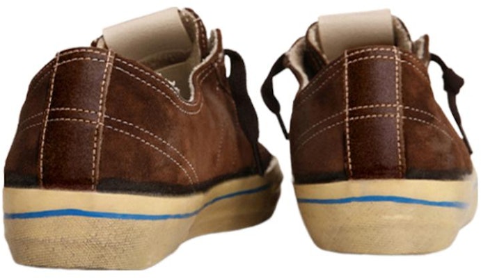 Golden Goose V-Star 舒適休閒 時尚百搭 低幫 板鞋 男款 深棕色 Shop Golden Goose V-Star 舒適休閒 時尚百搭 低幫 板鞋 男款 深棕色