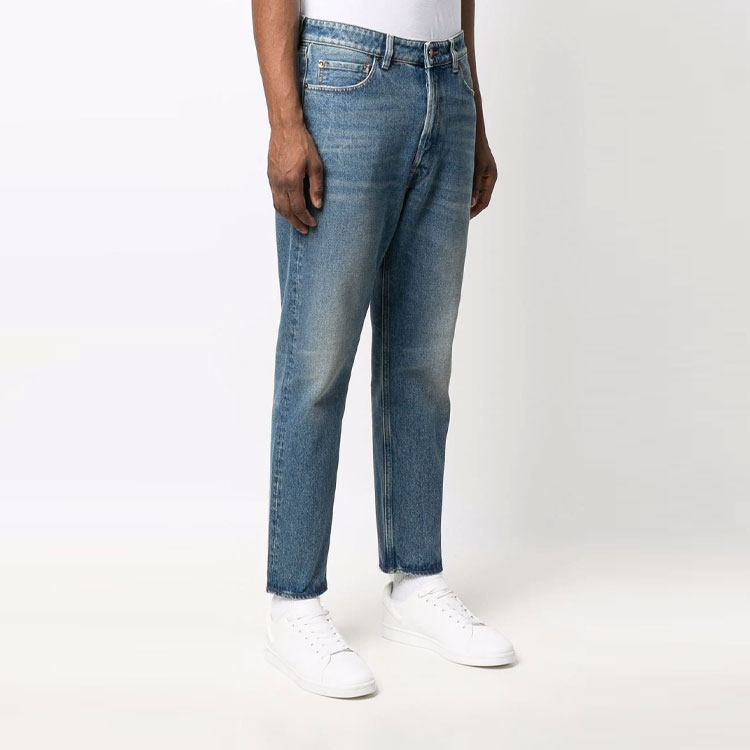 Purchase ゴールデングース ウォッシュド ストレートレッグ ローライズ ジーンズ ブルー GMP00596P00062150100