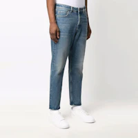 Purchase Golden Goose 水洗藍色低腰直筒牛仔褲 GMP00596P00062150100