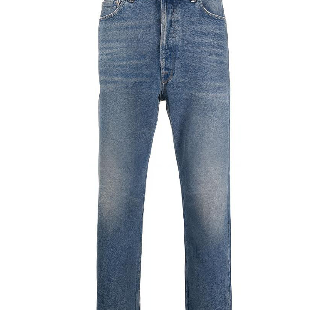 Sizing ゴールデングース ウォッシュド ストレートレッグ ローライズ ジーンズ ブルー GMP00596P00062150100