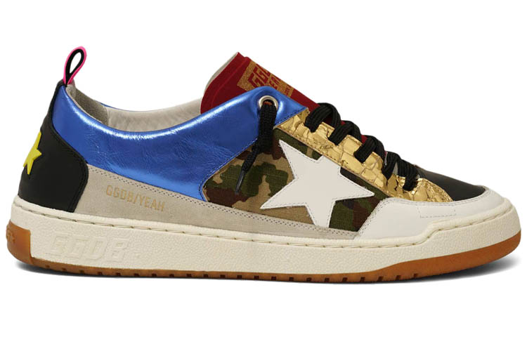 Order Golden Goose Yeah ''Blau Gelb Schwarz'' G36MS602.A8