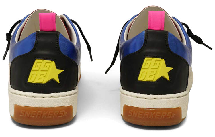 Shop Golden Goose Yeah ''Blau Gelb Schwarz'' G36MS602.A8