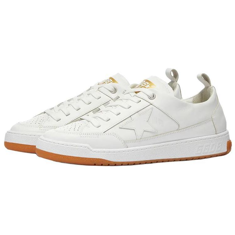 Lookbook Golden Goose Yeah ''Wit Leer'' GMF00130.F002197.10100