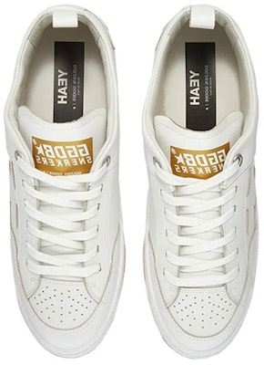 Golden Goose Yeah 皮革 運動 時尚板鞋 男款 白色 Shop Golden Goose Yeah 皮革 運動 時尚板鞋 男款 白色