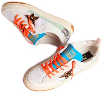 골든구스 여 화이트 오렌지 '레오스타' GMF00130.F000460.80387 Purchase 골든구스 여 화이트 오렌지 '레오스타' GMF00130.F000460.80387